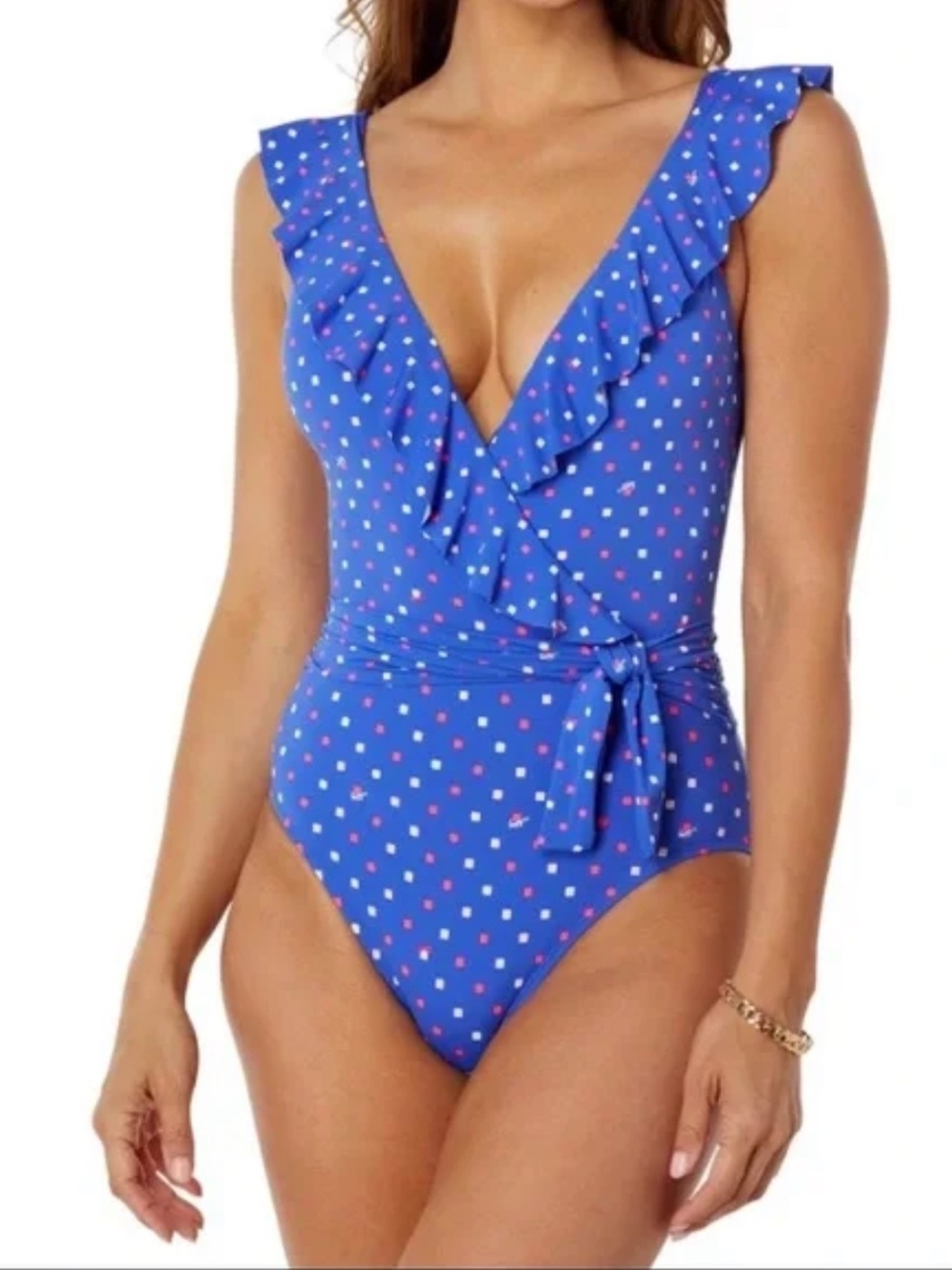 Lilly Pulitzer Delphie One Piece Swimsuit Sz 10